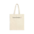 Treat Dealer Cotton Canvas Tote Bag Pink