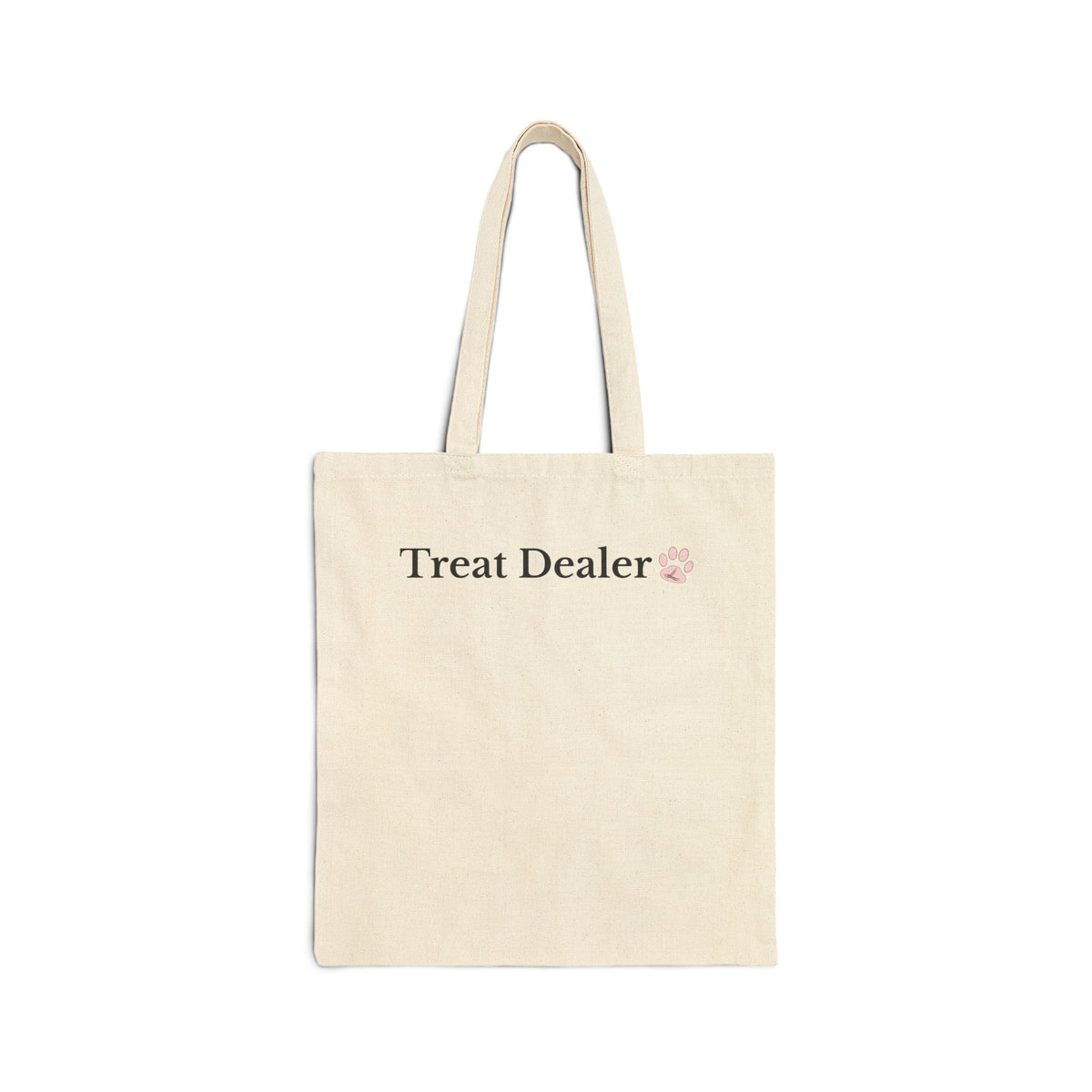 Treat Dealer Cotton Canvas Tote Bag Pink