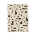 Cozy Cottage Blanket - Chocolate Labrador