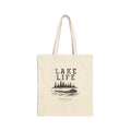 Lake Life Cotton Canvas Tote Bag